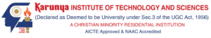 Karunya Institute of Technology and Sciences 2019