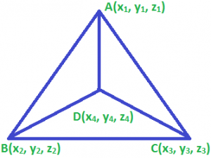 Centroid of a Tetrahedron