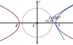 Director Circle of the Hyperbola