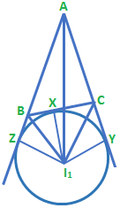 Properties of Triangles - EX-RADII